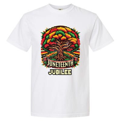 Junenth Root Tree 1865 Black History Vintage Retro Cool Gift Garment-Dyed Heavyweight T-Shirt