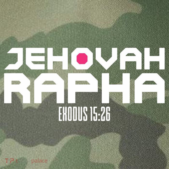 Jehovah Rapha The God Who Heals Exodus 1526 Christian Legacy Tie Dye Trucker Hat