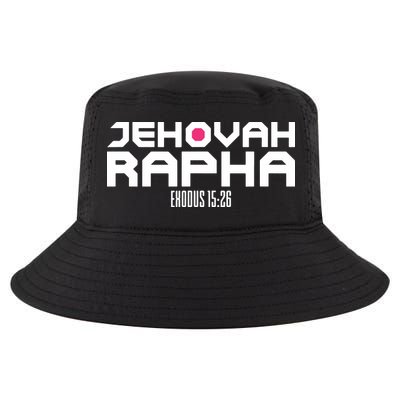 Jehovah Rapha The God Who Heals Exodus 1526 Christian Cool Comfort Performance Bucket Hat