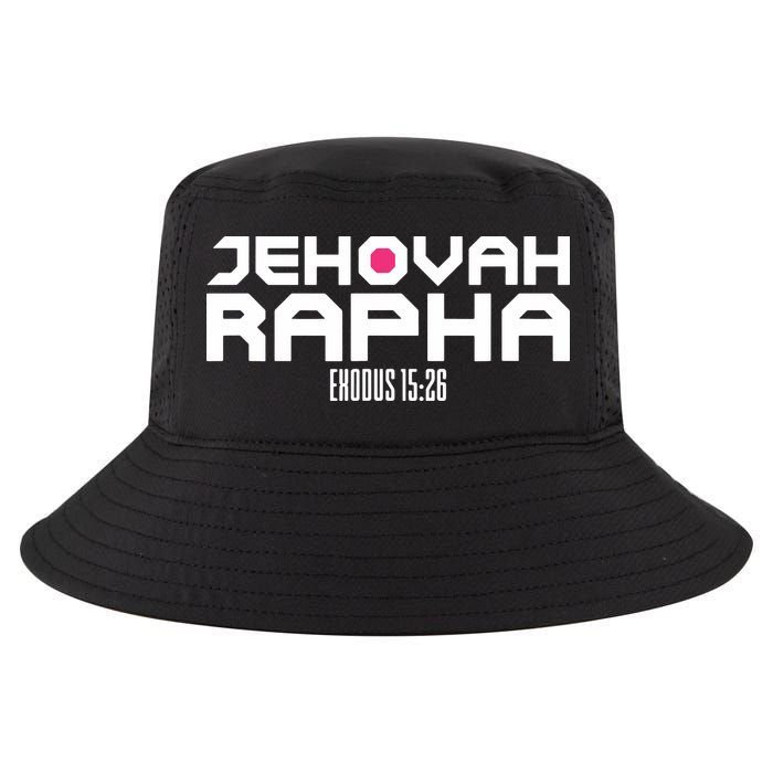 Jehovah Rapha The God Who Heals Exodus 1526 Christian Cool Comfort Performance Bucket Hat