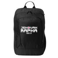 Jehovah Rapha The God Who Heals Exodus 1526 Christian City Backpack