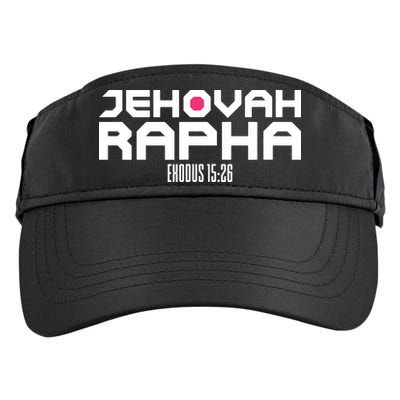 Jehovah Rapha The God Who Heals Exodus 1526 Christian Adult Drive Performance Visor