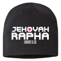 Jehovah Rapha The God Who Heals Exodus 1526 Christian Sustainable Beanie