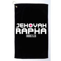 Jehovah Rapha The God Who Heals Exodus 1526 Christian Golf Towel