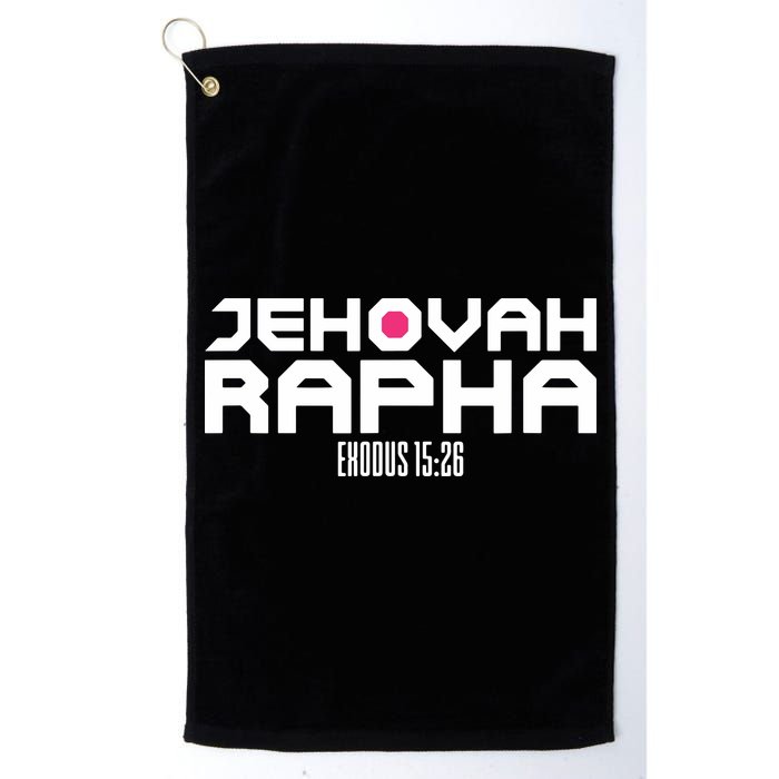 Jehovah Rapha The God Who Heals Exodus 1526 Christian Golf Towel