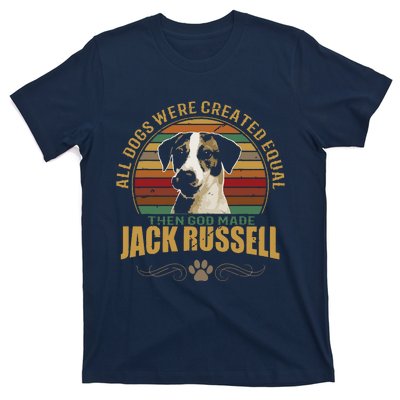 Jack Russell Terrier Dog All Dogs Were Created Equal T-Shirt