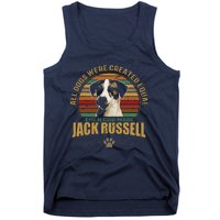 Jack Russell Terrier Dog All Dogs Were Created Equal Tank Top