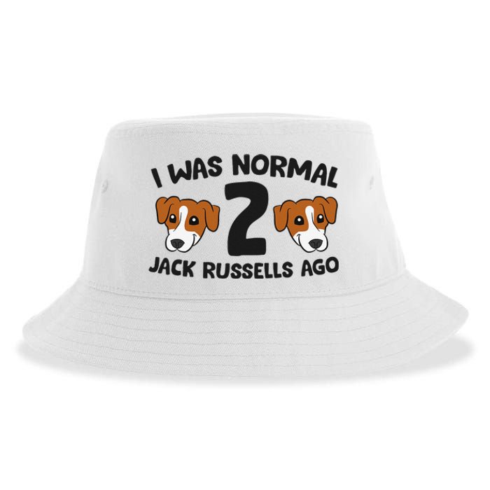 Jack Russell Terrier Owner I Was Normal 2 Jack Russells Ago Sustainable Bucket Hat