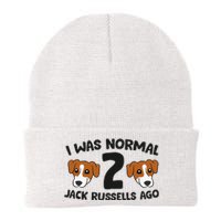 Jack Russell Terrier Owner I Was Normal 2 Jack Russells Ago Knit Cap Winter Beanie