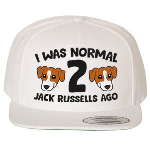 Jack Russell Terrier Owner I Was Normal 2 Jack Russells Ago Wool Snapback Cap