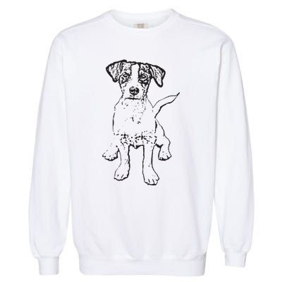 Jack Russell Terrier Gift For Dog Mom Dad Garment-Dyed Sweatshirt