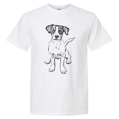 Jack Russell Terrier Gift For Dog Mom Dad Garment-Dyed Heavyweight T-Shirt