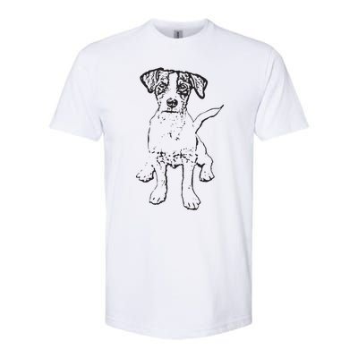 Jack Russell Terrier Gift For Dog Mom Dad Softstyle CVC T-Shirt