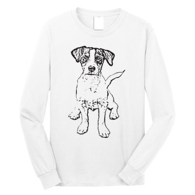 Jack Russell Terrier Gift For Dog Mom Dad Long Sleeve Shirt