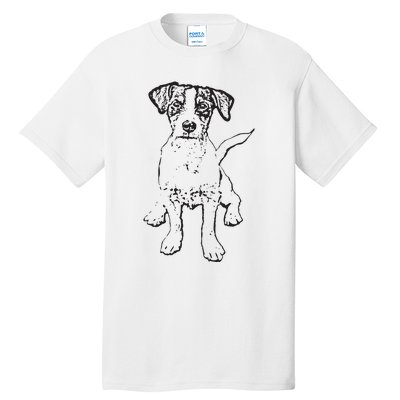 Jack Russell Terrier Gift For Dog Mom Dad Tall T-Shirt