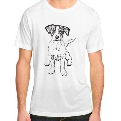 Jack Russell Terrier Gift For Dog Mom Dad Adult ChromaSoft Performance T-Shirt