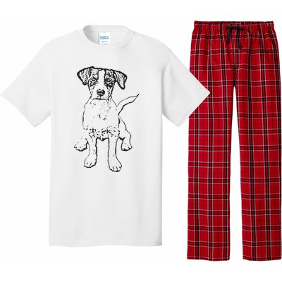 Jack Russell Terrier Gift For Dog Mom Dad Pajama Set