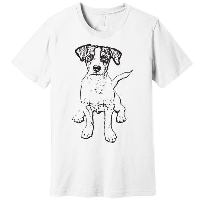 Jack Russell Terrier Gift For Dog Mom Dad Premium T-Shirt