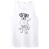 Jack Russell Terrier Gift For Dog Mom Dad PosiCharge Competitor Tank