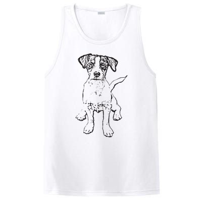 Jack Russell Terrier Gift For Dog Mom Dad PosiCharge Competitor Tank