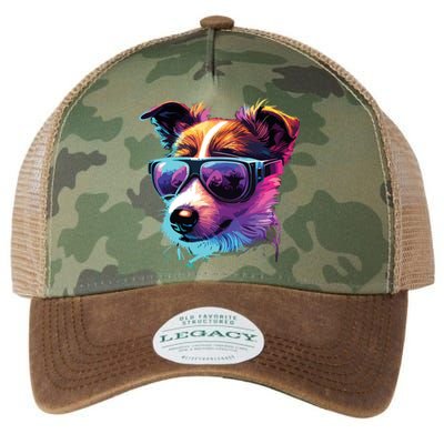 Jack Russell Terrier Dogs Jack Russell Terriers Legacy Tie Dye Trucker Hat