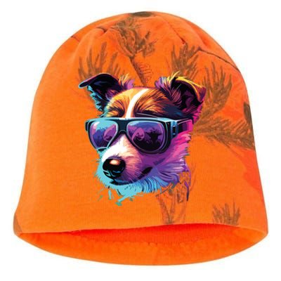 Jack Russell Terrier Dogs Jack Russell Terriers Kati - Camo Knit Beanie