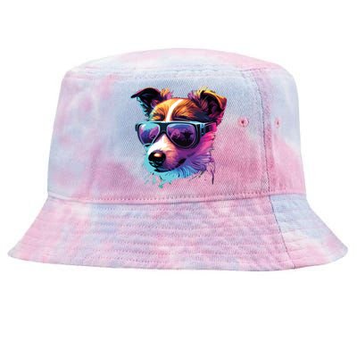 Jack Russell Terrier Dogs Jack Russell Terriers Tie-Dyed Bucket Hat