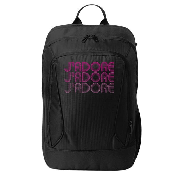 JAdore Retro Vintage 70s French City Backpack