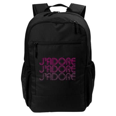 JAdore Retro Vintage 70s French Daily Commute Backpack