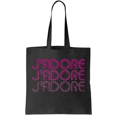 JAdore Retro Vintage 70s French Tote Bag