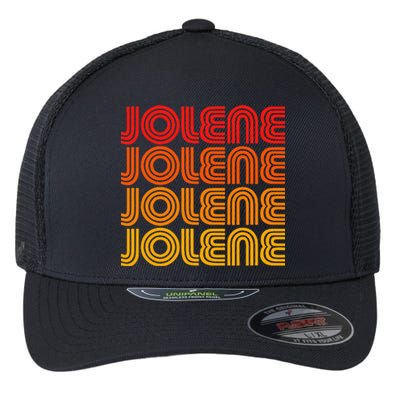 Jolene Retro Vintage 70s 80s Song Style Country Music Name Flexfit Unipanel Trucker Cap