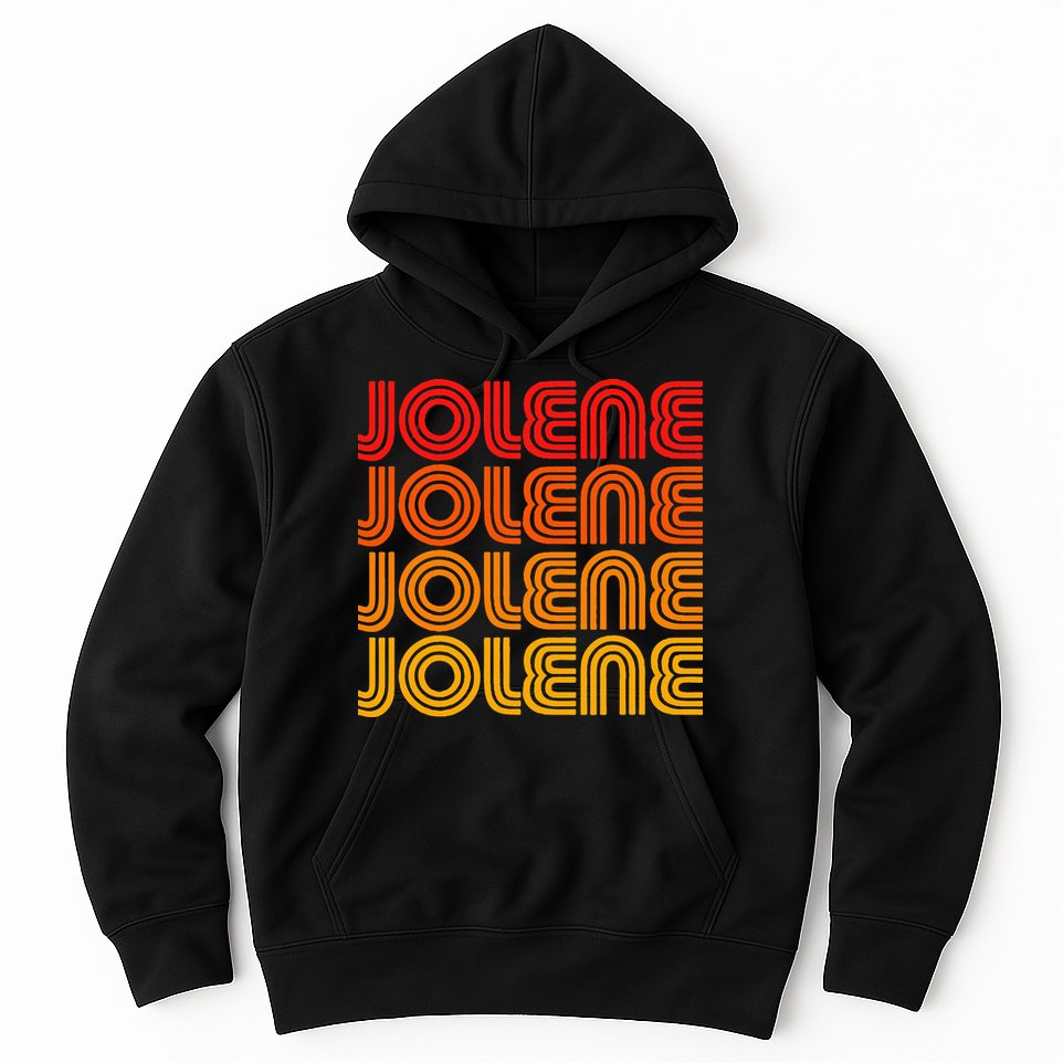 Jolene Retro Vintage 70s 80s Song Style Country Music Name Hoodie