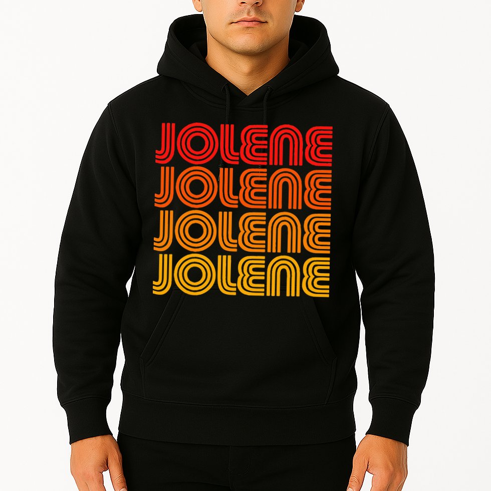Jolene Retro Vintage 70s 80s Song Style Country Music Name Hoodie
