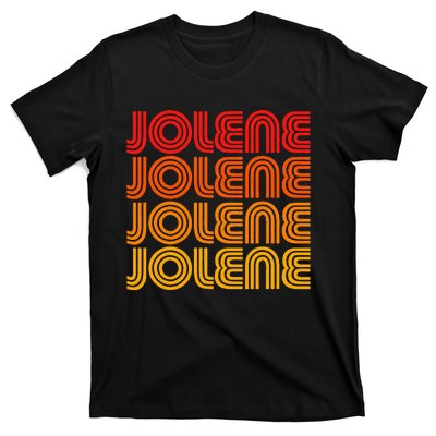 Jolene Retro Vintage 70s 80s Song Style Country Music Name T-Shirt