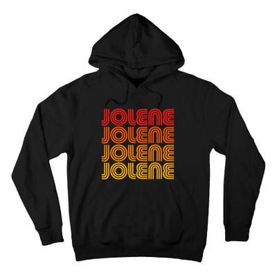 Jolene Retro Vintage 70s 80s Song Style Country Music Name Tall Hoodie