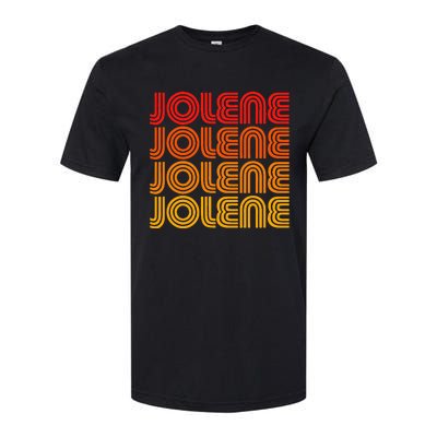 Jolene Retro Vintage 70s 80s Song Style Country Music Name Softstyle® CVC T-Shirt