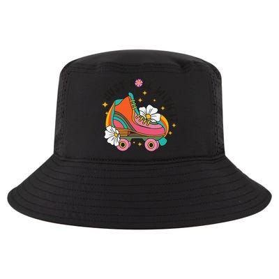 Just Roll With It Roller Skating Retro Summer Vintage Roller Cool Comfort Performance Bucket Hat