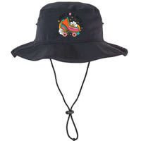 Just Roll With It Roller Skating Retro Summer Vintage Roller Bucket Hat