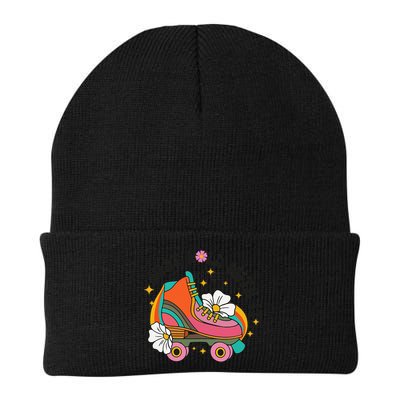 Just Roll With It Roller Skating Retro Summer Vintage Roller Beanie
