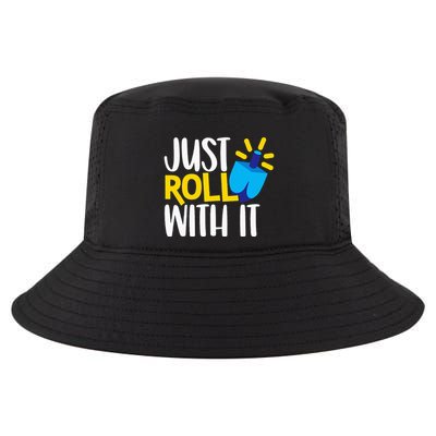 Just Roll with It Funny Matching Family Hanukkah Chanukah Cool Comfort Performance Bucket Hat