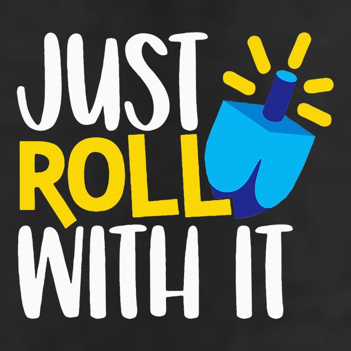 Just Roll with It Funny Matching Family Hanukkah Chanukah Beanie