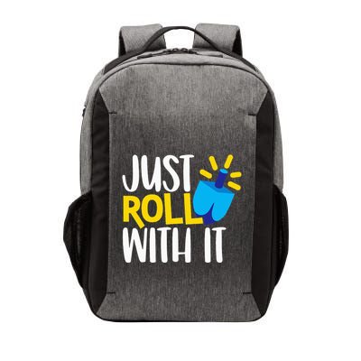Just Roll with It Funny Matching Family Hanukkah Chanukah Vector Backpack