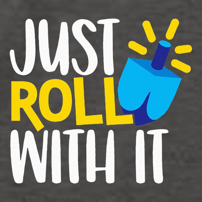 Just Roll with It Funny Matching Family Hanukkah Chanukah Vector Backpack