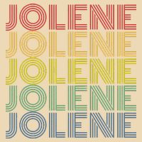 Jolene Retro Wordmark Pattern Vintage Style Bag