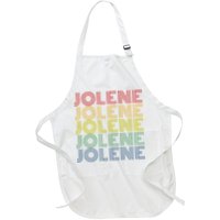 Jolene Retro Wordmark Pattern Vintage Style Apron