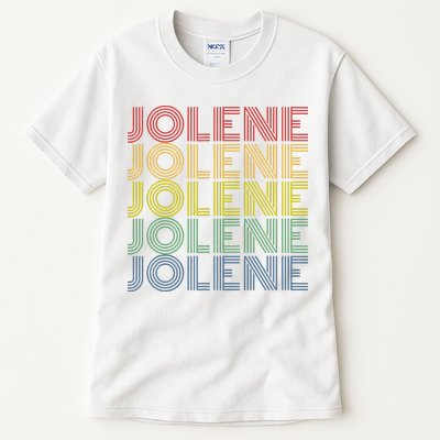 Jolene Retro Wordmark Pattern Vintage Style Tall T-Shirt