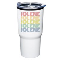 Jolene Retro Wordmark Pattern Vintage Style Tumbler