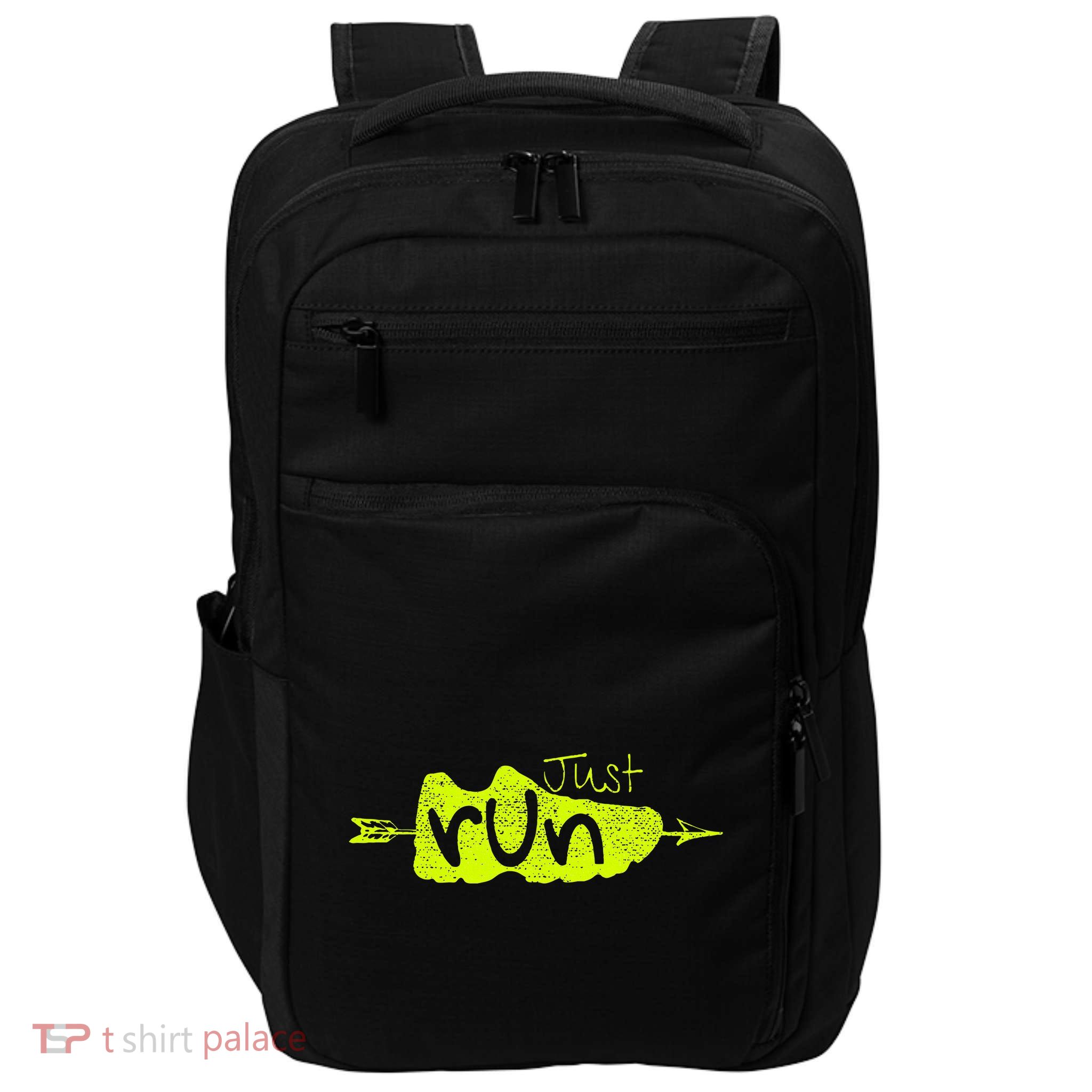 Just Run Xc Running Shoe Cross Country Runners Training Gear Impact Tech Backpack