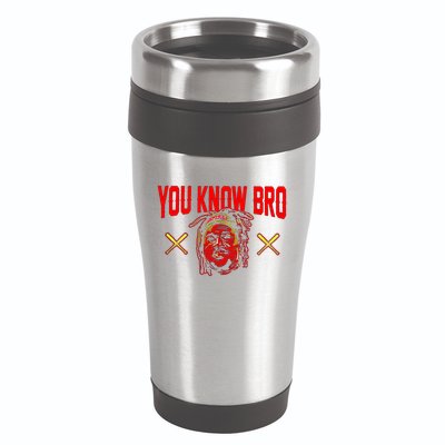 Jose Ramirez You Know Bro 16oz Travel Tumbler