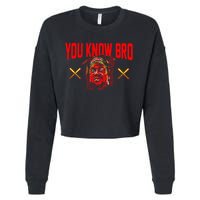 Jose Ramirez You Know Bro Cropped Pullover Crew